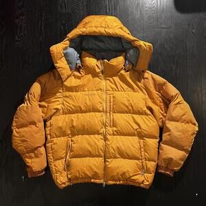 Vintage Marmot Down Fill Puffer Jacket Orange
